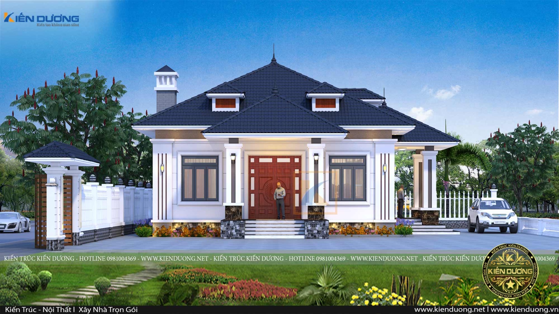 nhà vườn 1 tầng 2 mặt tiền 180 m2